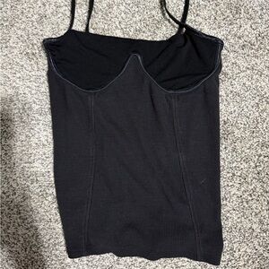 Joah Brown Black Camisole Top